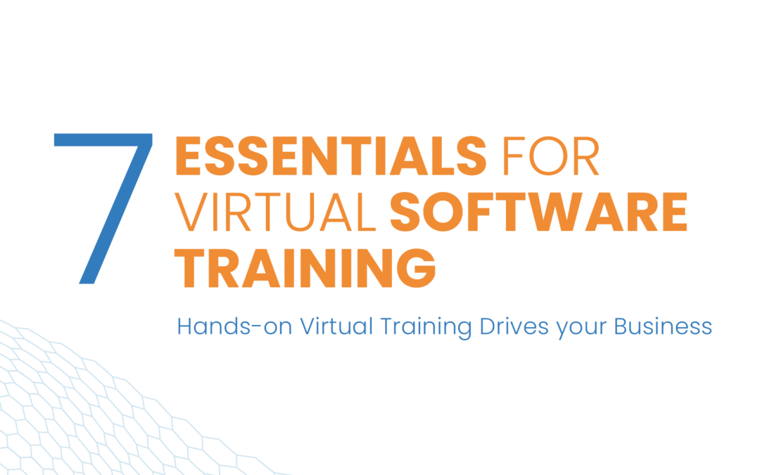 7 Essentials for Virtual Software Training Guide